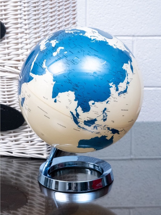 waypoint geographic Other - Waypoint Geographic Blue and Cream 12” round spinning World Globe Accent